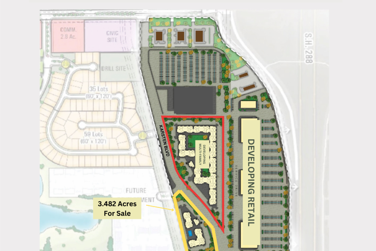 Land property in Rosharon, TX — 3.482 Acres — Rosharon
