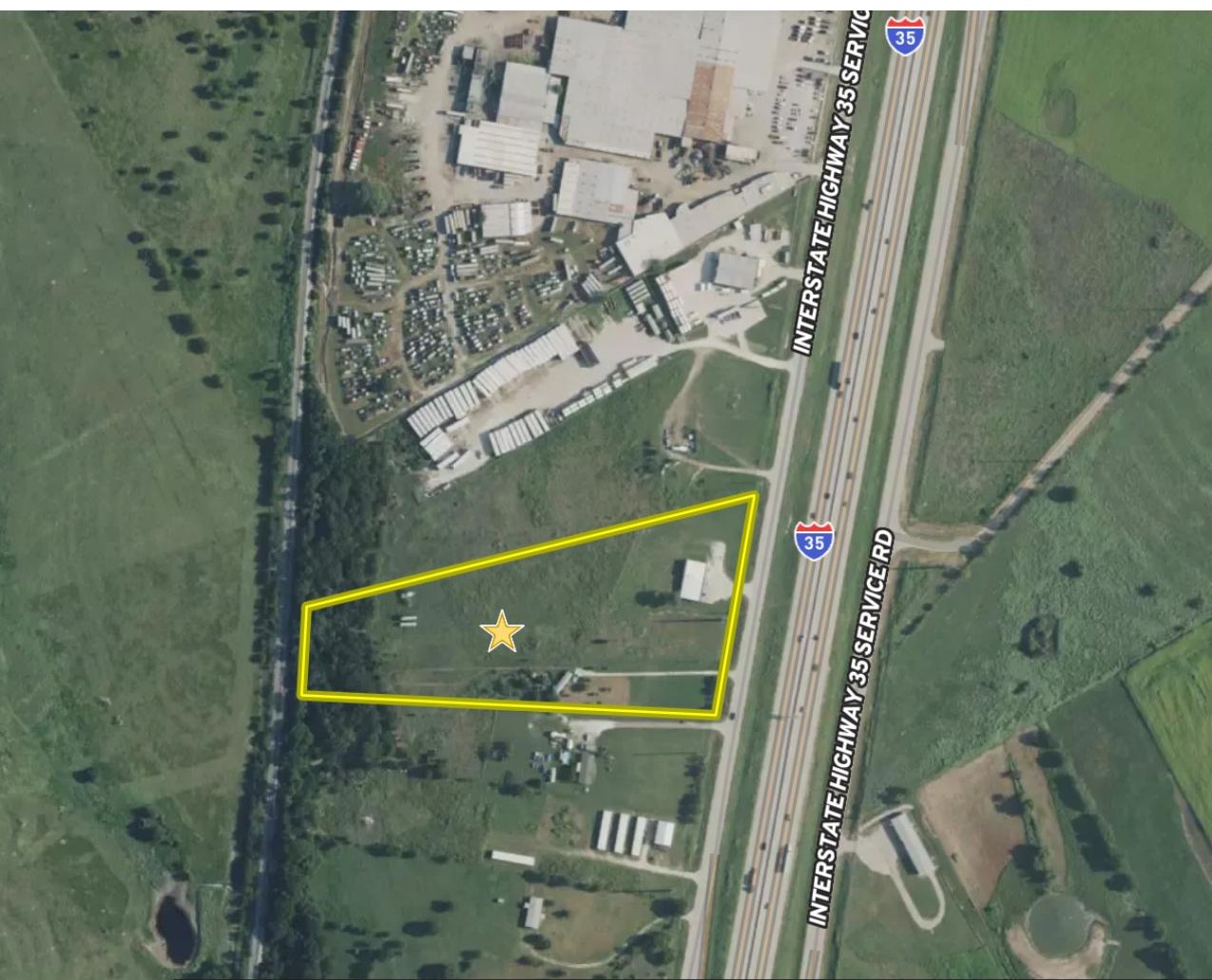 Land property in 16146 I-35, Bruceville, TX 76630 — 10.21 Acres in Bruceville